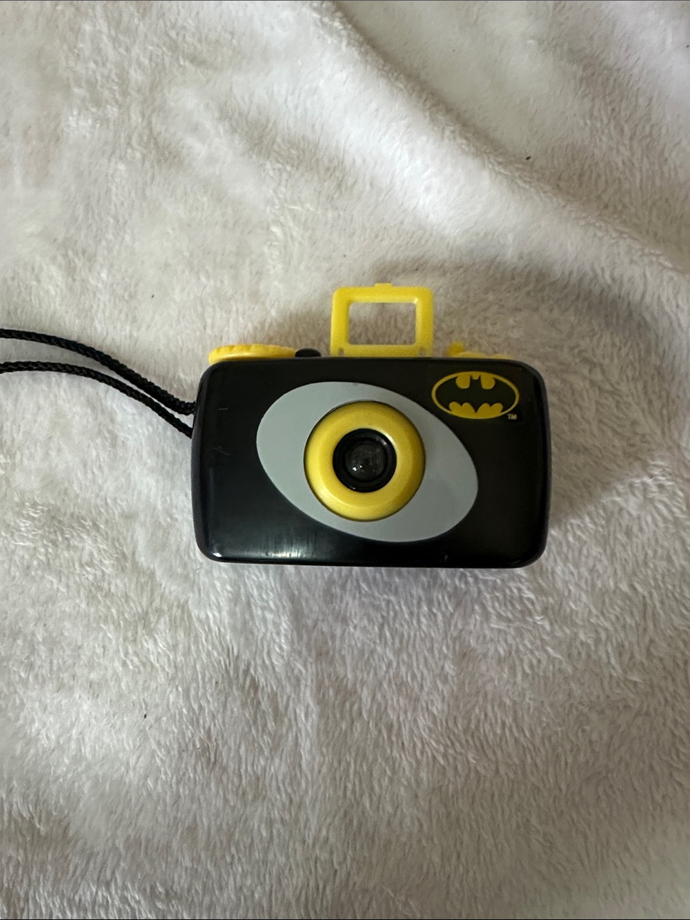 Vintage Batman Kids Point-and-Shoot Camera - Black & Yellow